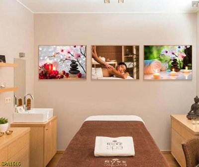 Ảnh gốc file in lụa Tranh trang trí Spa SPA1616 chi tiết