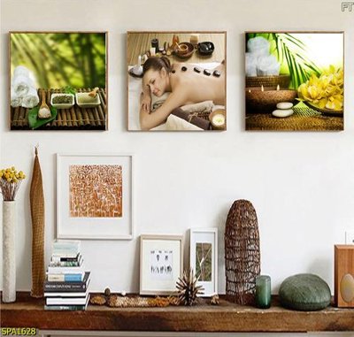 File gốc Tranh trang trí Spa SPA1628 (PNG) không nền chất lượng