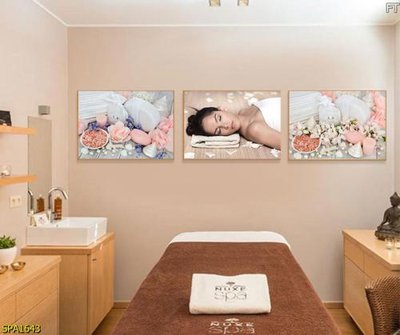 File PSD Tranh trang trí Spa SPA1643 (bản gốc) độ phân giải cao
