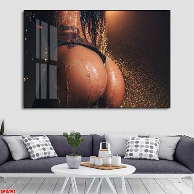 File in mica File tranh trang trí spa SPA193 (bản gốc) siêu trong