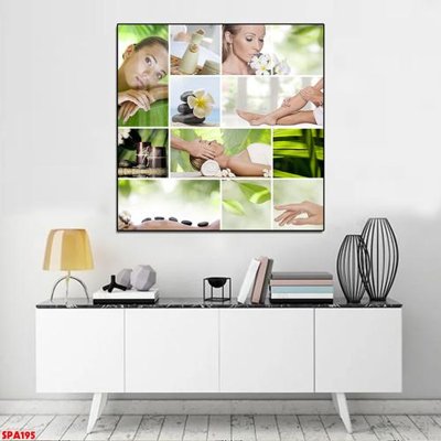 File in lụa File tranh trang trí spa SPA195 (chất lượng cao) File tranh trang trí spa SPA195