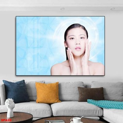 File gốc File tranh trang trí spa SPA20 (in lụa) cao cấp