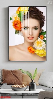 File tranh gốc Tranh trang trí Spa SPA2048 chủ đề hiện đại