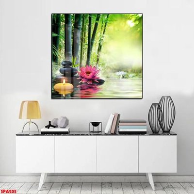 File tranh gốc File tranh trang trí spa SPA205 (sắc nét từng chi tiết)