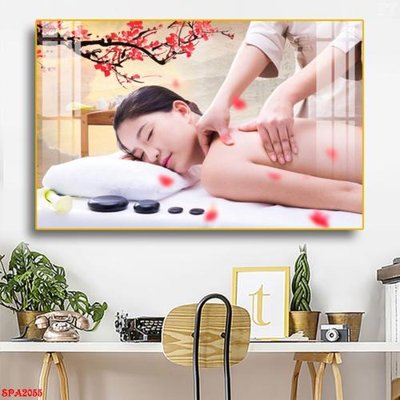 File ảnh Tranh trang trí Spa SPA2055 (gốc) in backdrop sự kiện