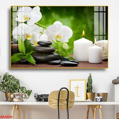 Chi tiết file gốc Tranh trang trí Spa SPA2076 (cho in tráng gương)