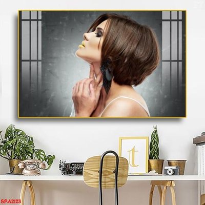 File ảnh Tranh trang trí Spa SPA2123 (gốc) in decal dán tường