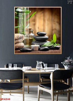 File ảnh Tranh trang trí Spa SPA2146 (gốc) in decal dán tường