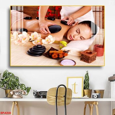 Chi tiết file gốc Tranh trang trí Spa SPA2151 (cho in tráng gương)
