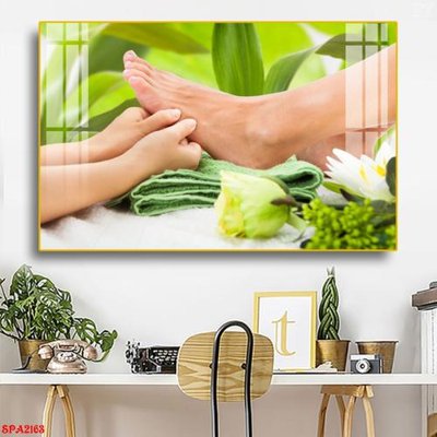 File tranh in trần Tranh trang trí Spa SPA2163 (ảnh gốc siêu nét)