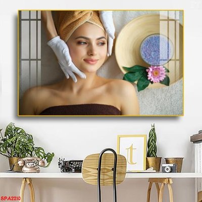 File gốc Tranh trang trí Spa SPA2210 (in mica) làm quà tặng