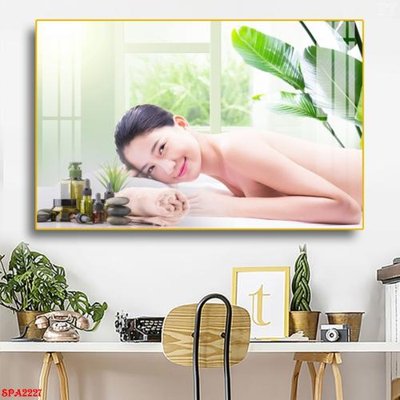 File gốc Tranh trang trí Spa SPA2227 (in 3D) nghệ thuật
