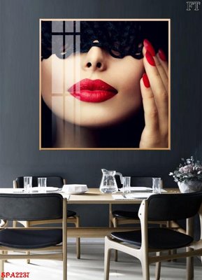 File gốc Tranh trang trí Spa SPA2237 (in lụa) hoa văn cổ điển