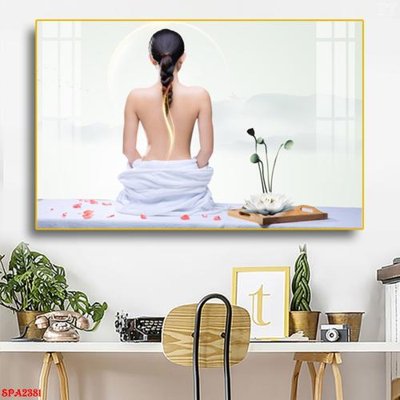 Cung cấp file tranh gốc Tranh trang trí Spa SPA2381 độc quyền