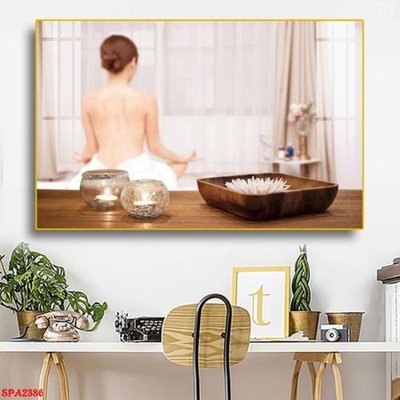 Tải file gốc Tranh trang trí Spa SPA2386 dùng cho in ấn