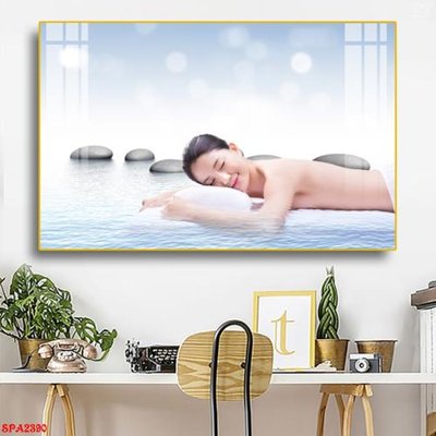Tệp tin gốc Tranh trang trí Spa SPA2390 (dùng cho in ấn) chuyên nghiệp