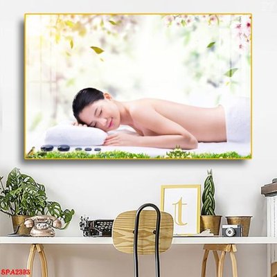 File gốc Tranh trang trí Spa SPA2393 (thiết kế) cho in ấn