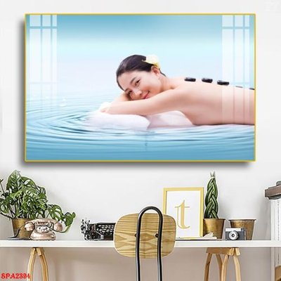 File tranh gốc Tranh trang trí Spa SPA2394 (bản quyền) file PSD