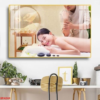 File gốc in ấn Tranh trang trí Spa SPA2419 độ phân giải cao