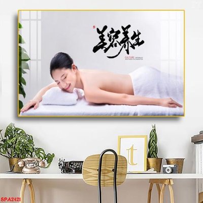 File gốc Tranh trang trí Spa SPA2421 cho in ấn và thiết kế