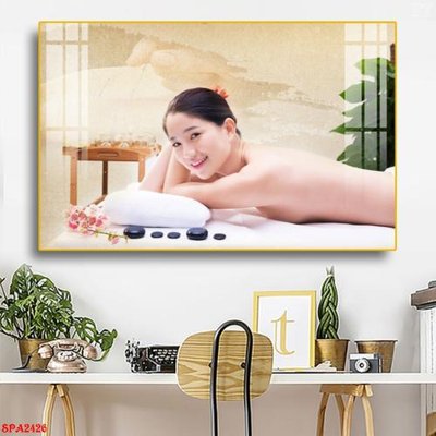 File tranh Tranh trang trí Spa SPA2426 (gốc) chủ đề thiên nhiên