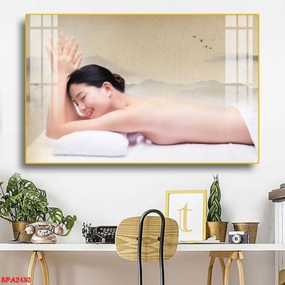File tranh gốc Tranh trang trí Spa SPA2430 (bản quyền) độc đáo