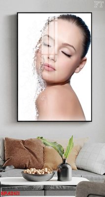 File in trần Tranh trang trí Spa SPA2471 (bản gốc) mây trời