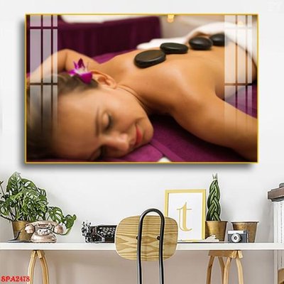 File in mica Tranh trang trí Spa SPA2478 (ảnh gốc) đẹp