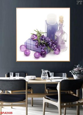 File tranh in trần Tranh trang trí Spa SPA2488 (ảnh gốc siêu nét)