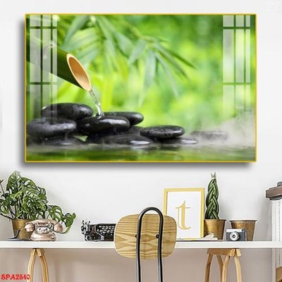 Ảnh gốc Tranh trang trí Spa SPA2540 (độ nét cao) in mica