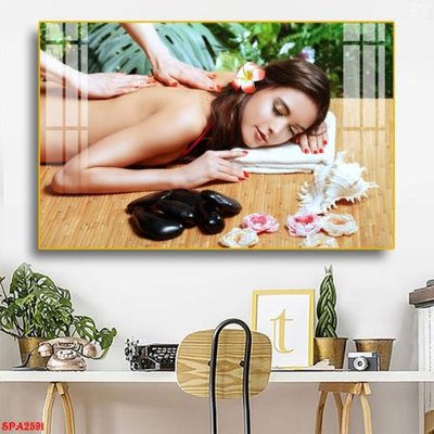 Tệp tin gốc Tranh trang trí Spa SPA2591 (dùng cho in ấn) chuyên nghiệp