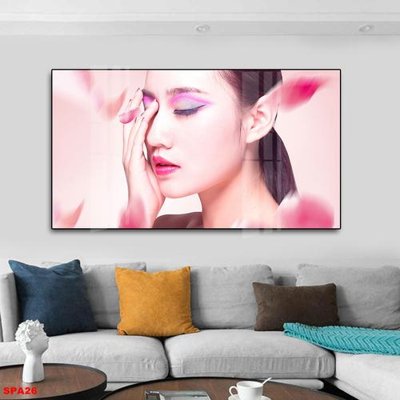 File tranh in trần 3D File tranh trang trí spa SPA26 (ảnh gốc)