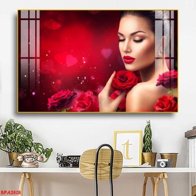 File gốc Tranh trang trí Spa SPA2608 (in lụa) trang trí tường