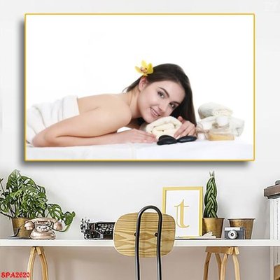 File gốc in ấn Tranh trang trí Spa SPA2620 chuẩn màu CMYK