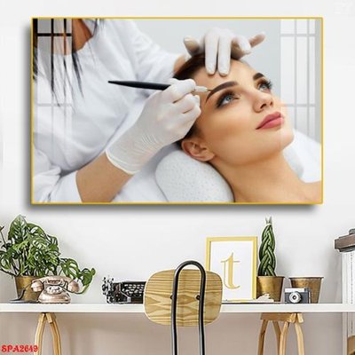 File tranh Tranh trang trí Spa SPA2649 (bản gốc) treo quán cafe