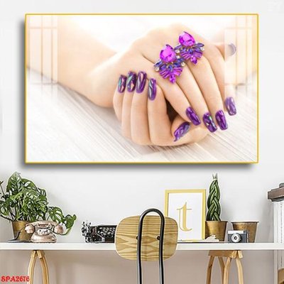 File gốc Tranh trang trí Spa SPA2676 (in mica) làm quà tặng