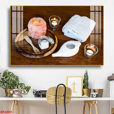 File gốc in ấn Tranh trang trí Spa SPA2679 chất lượng vượt trội
