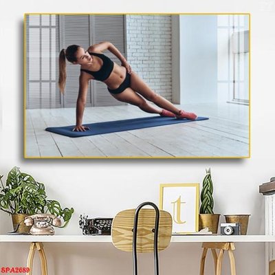 File gốc Tranh trang trí Spa SPA2689 (in tráng gương) ốp tường