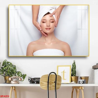 File PSD Tranh trang trí Spa SPA2711 (gốc) cho designer