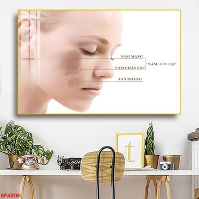 File in trần Tranh trang trí Spa SPA2766 (file gốc) phong thủy