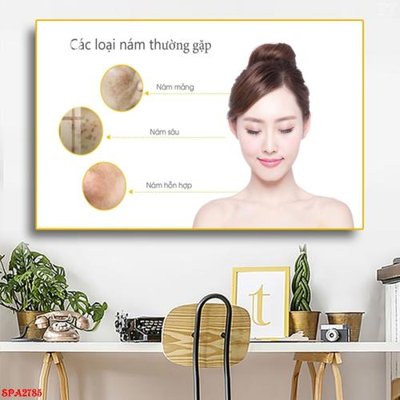 File in mica Tranh trang trí Spa SPA2785 (bản gốc) sắc sảo