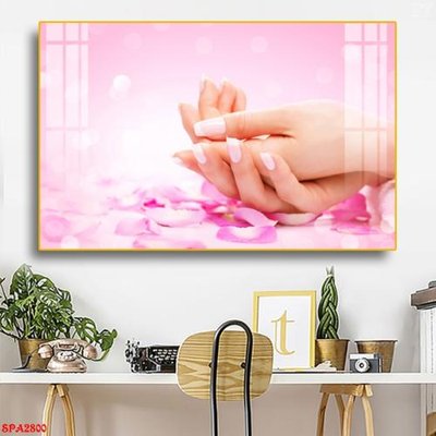 File tranh Tranh trang trí Spa SPA2800 (gốc) in trên kính