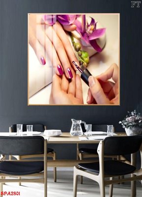 File gốc Tranh trang trí Spa SPA2801 (trang trí) phòng làm việc