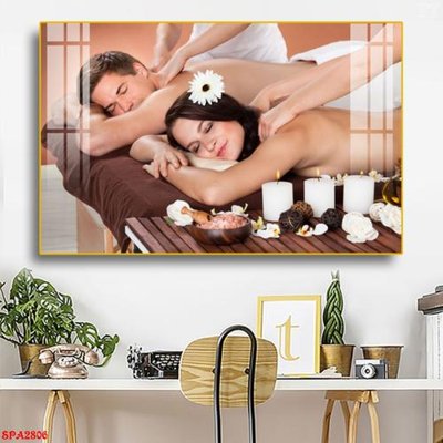 File gốc Tranh trang trí Spa SPA2806 (in 3D) cho trang trí