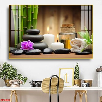 File in trần Tranh trang trí Spa SPA2815 (bản gốc) đại dương