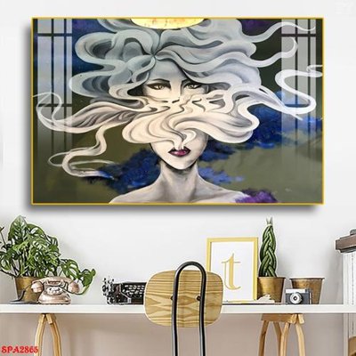 File in trần Tranh trang trí Spa SPA2865 (bản gốc) trời sao