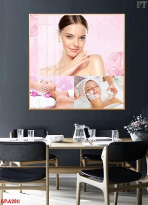 File in trần Tranh trang trí Spa SPA2911 (bản gốc) bầu trời