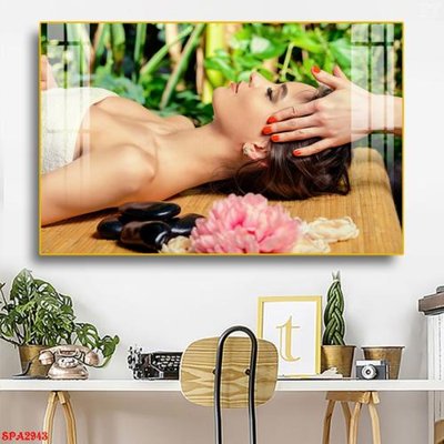 Ảnh gốc Tranh trang trí Spa SPA2943 (độ nét cao) in tráng gương