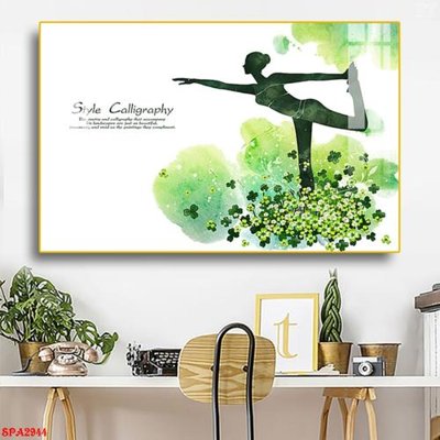 File PSD Tranh trang trí Spa SPA2944 (gốc) nhiều lớp (multi-layer)