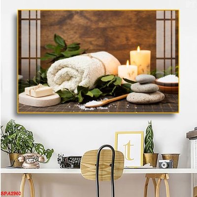 File ảnh Tranh trang trí Spa SPA2960 (gốc) in decal dán tường